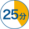 25分